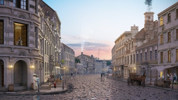Лондон фон 19 век улица