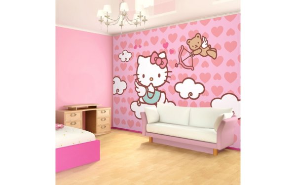 Спальня Хеллоу Китти Вайб
