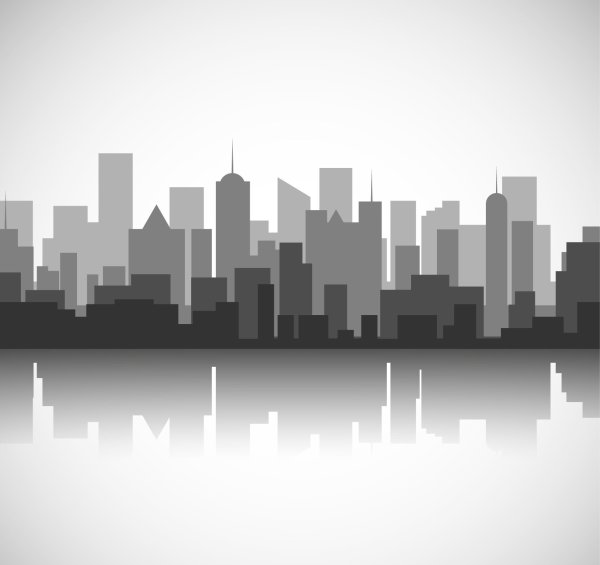 Силуэт города