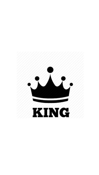 King надпись