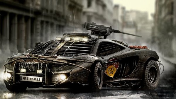 Машина в стиле апокалипсиса