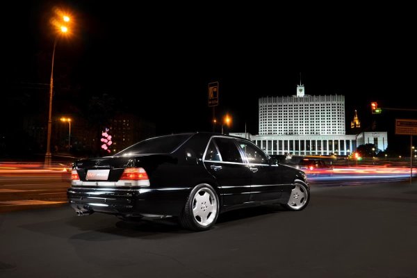 Mercedes Benz s600 w140 черный Бандитский 90