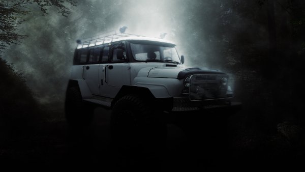 Заставка на рабочий стол УАЗ