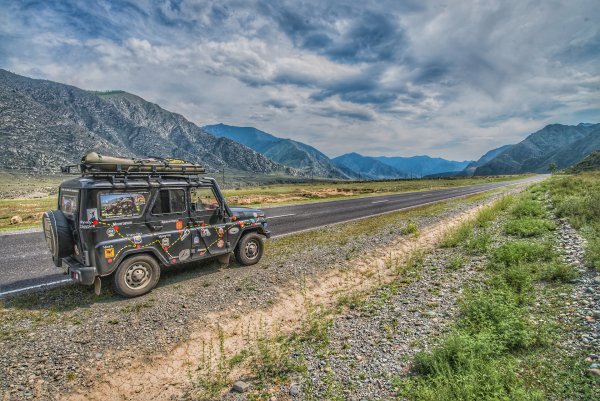 УАЗ Хантер джиппинг