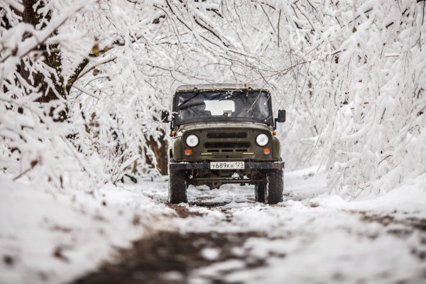 УАЗ 469 зимой