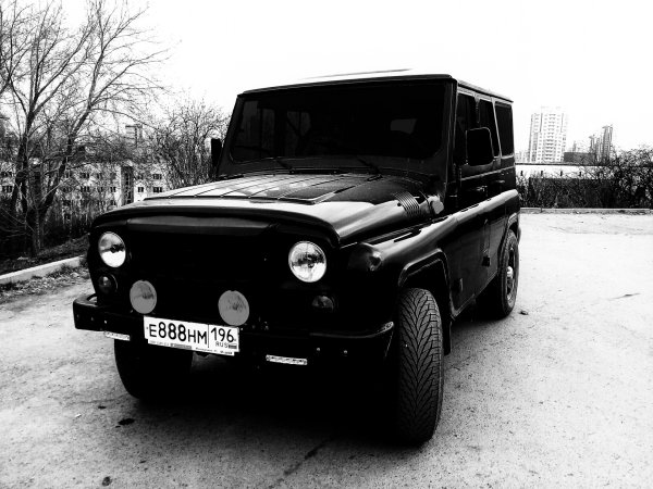 УАЗ Хантер черный