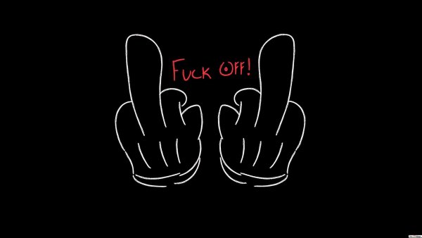 Обои фак офф