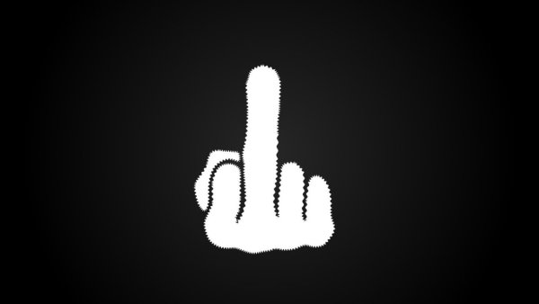 Фак на заставку