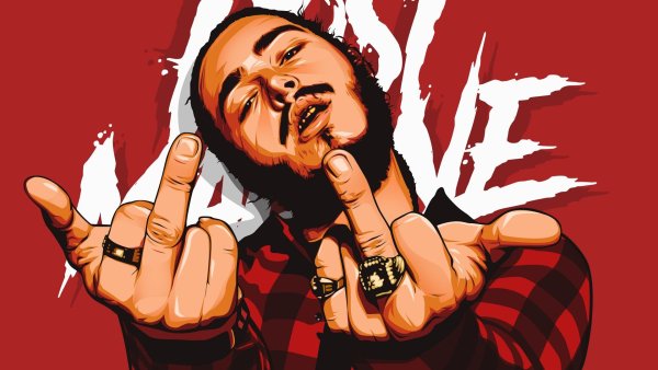 Post Malone арт
