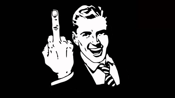 Средний палец Мем