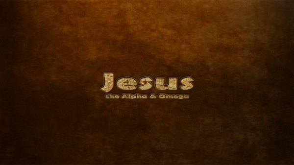 Jesus надпись на рабочий стол