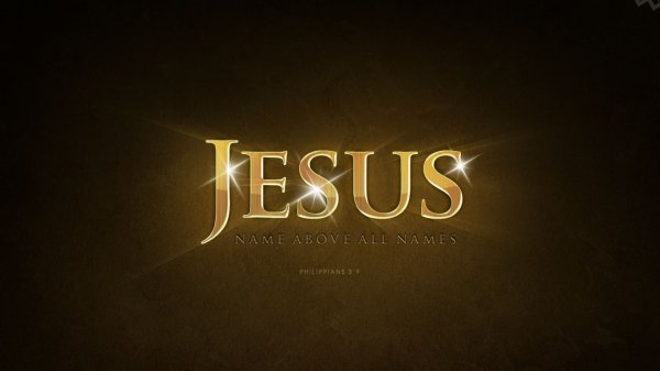 Обои слово Jesus