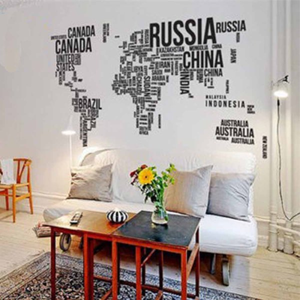 Наклейка на стену лофт