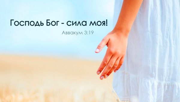 Господь сила моя