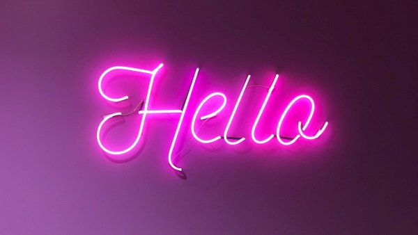 Неоновые надписи