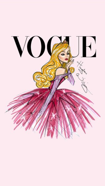 Обои на телефон в стиле Вог