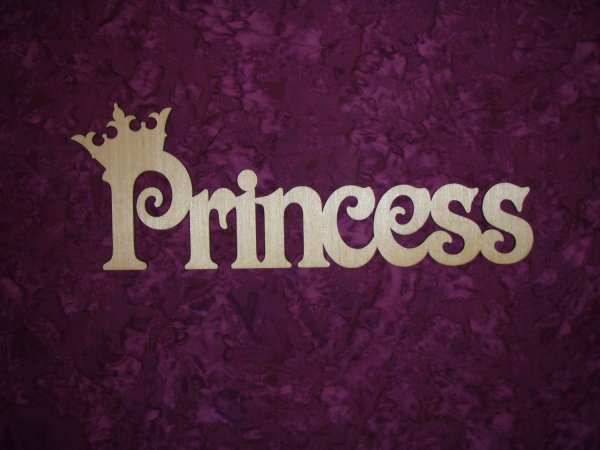 Princess надпись