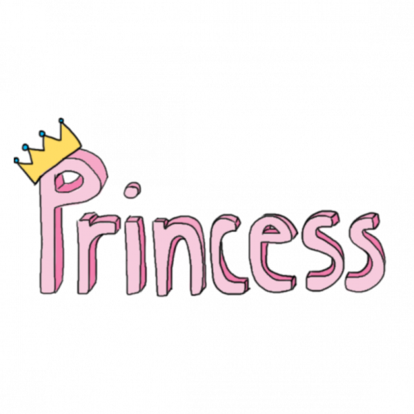 Красивая надпись принцесса