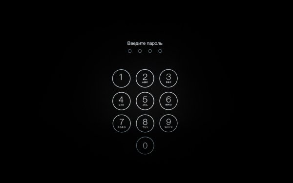 Обои с паролем