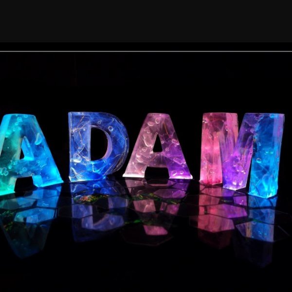 Адам надпись красивая