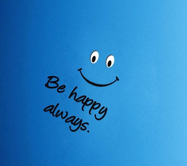 Be Happy открытка