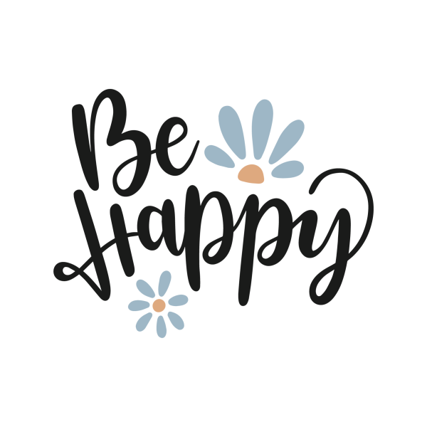 Be Happy надпись