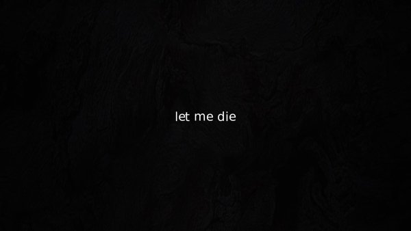 Die на черном фоне