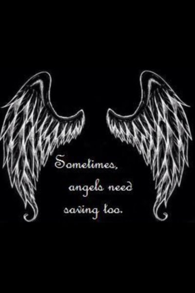 Черные Крылья с надписью