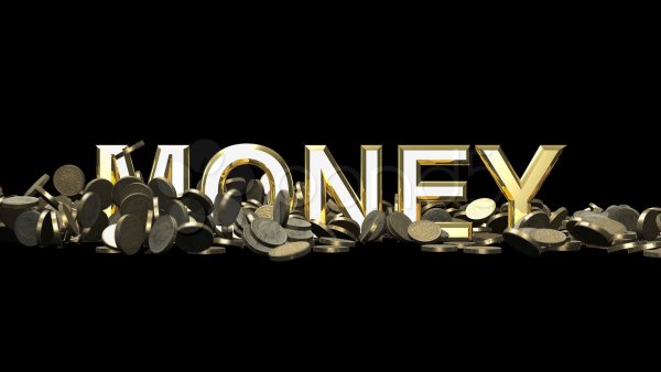 Надпись деньги