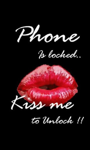 Поцелуй хозяина телефона