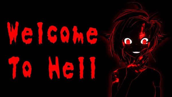 Обои добро пожаловать в ад