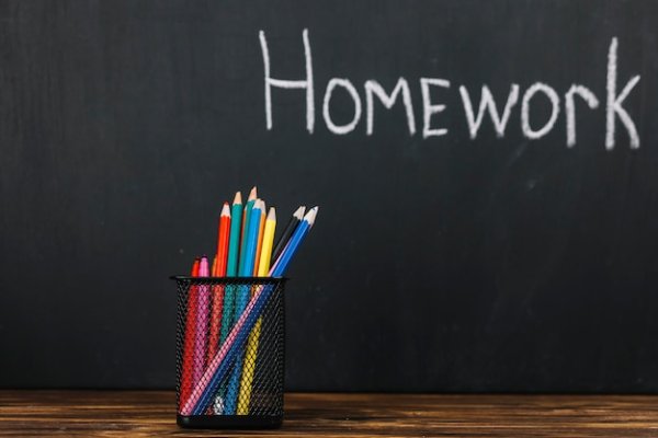 Homework надпись