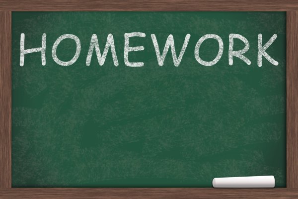 Homework фон