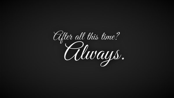 Обои на рабочий стол Гарри Поттер always