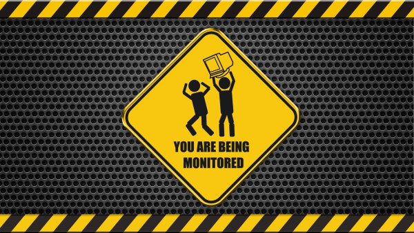 Черно желтый знак