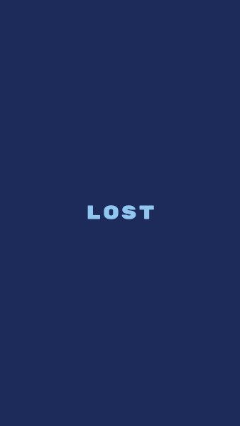 Lost надпись