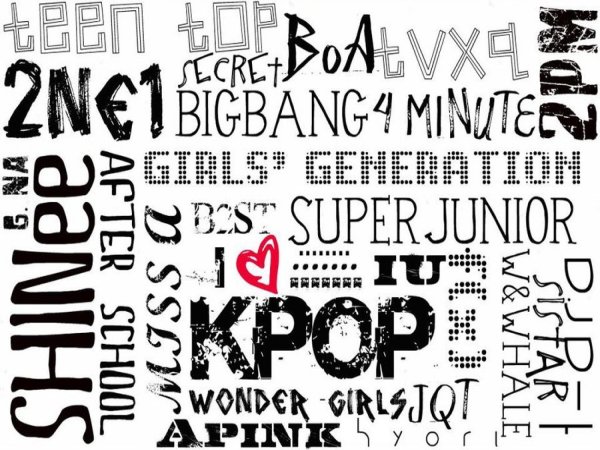 K Pop Эстетика надпись