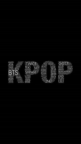 K Pop надпись
