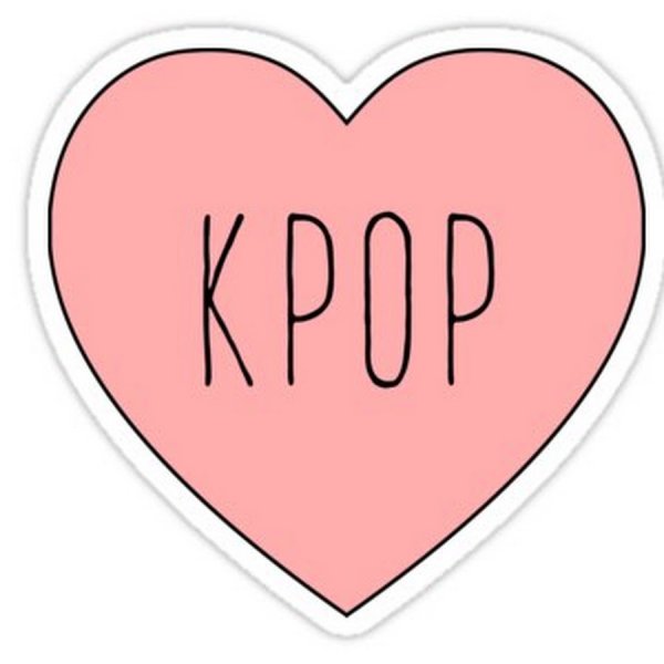 K Pop сердечки Стикеры