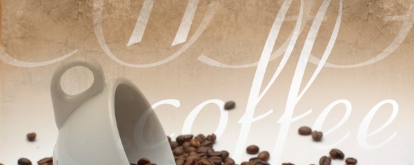 Обои кофейные зерна для кухни