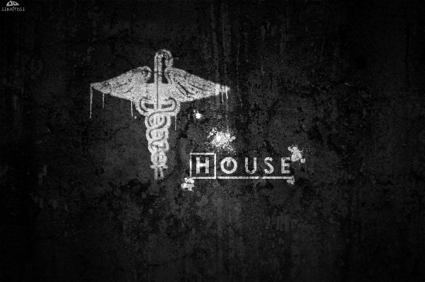 Доктор Хаус надпись