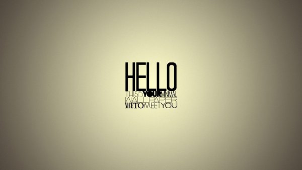 Обои на рабочий стол с надписями