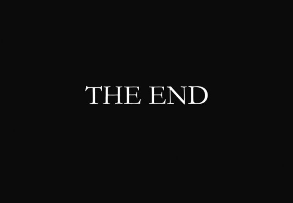 The end надпись