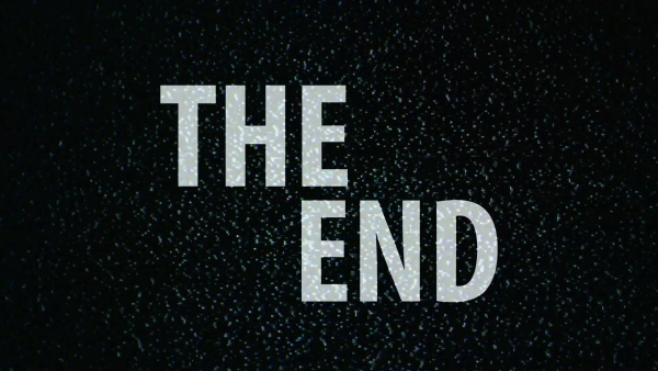 The end надпись