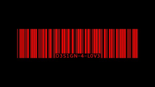 Черный фон с красной полосой