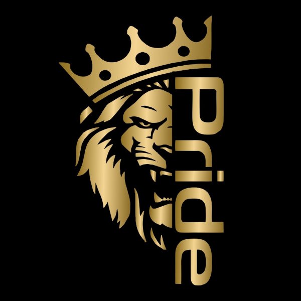 Pride car Audio наклейка Лев