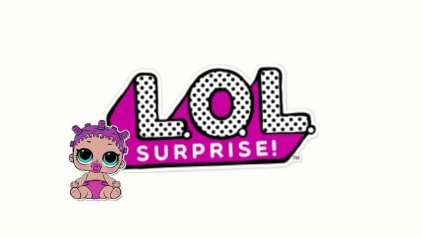 Кукла ЛОЛ надпись