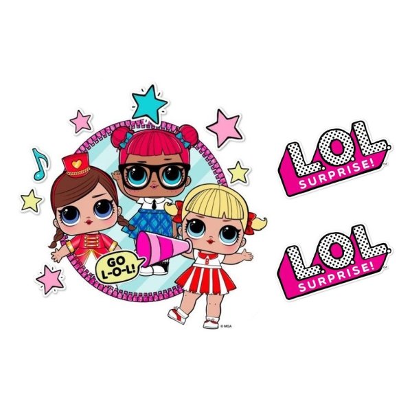 ЛОЛ на белом фоне