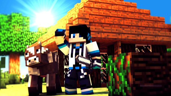 Фоны для компьютера Minecraft