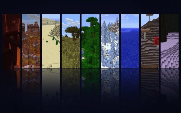 Обои майнкрафт